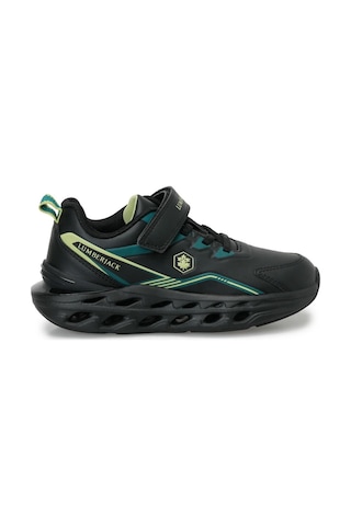 Lumberjack Sky Jr Pu Erkek Çocuk Rahat Sneaker Siyah