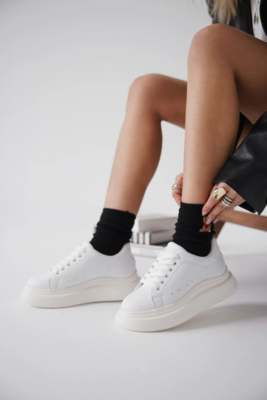 Kocadal Kocadal Bella Beyaz Kadın Spor Ayakkabı Muhtelif