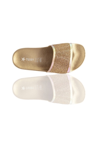 Twigy Mirror Kadın Terlik Altın 36/40 WSS0639 Altın