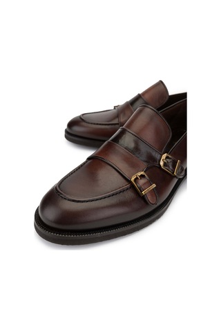 Tamer Tanca Erkek Hakiki Deri Taba Loafer Ayakkabı 342 8809 Erk Ayk Sk24-25 Taba/taba Bfl Taba