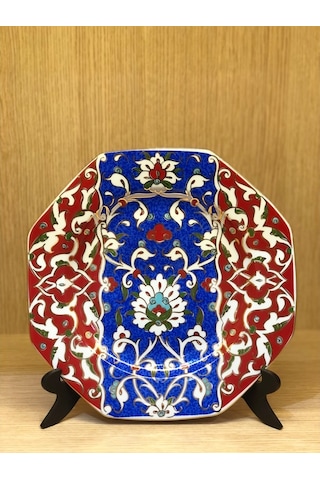 Güral Porselen 28 Cm Köşeli Duvar Tabağı
