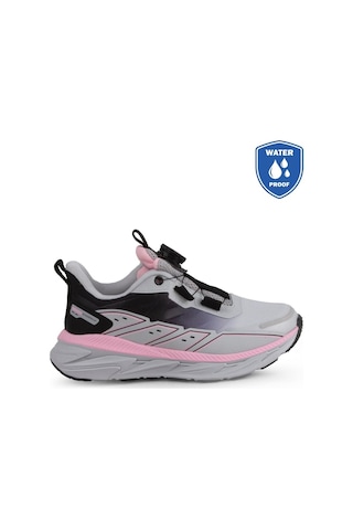 Buckhead Hynde Waterproof Outdor Çocuk Spor Ayakkabı Gri-fuşya