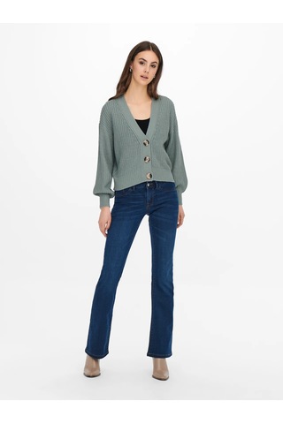 Jdy Jdyjusty L/s Short Cardigan Knt Noos Kadın Hırka 15200418 Yeşil