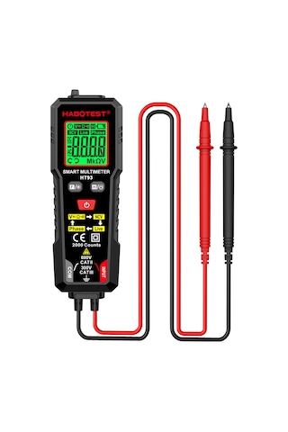 Habotest Ht93 Gerilim Test Cihazı Dijital Multimetre