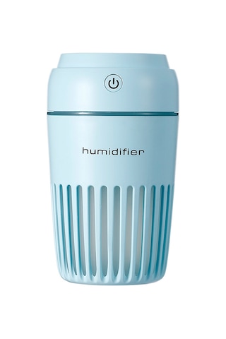Padalink Hm03 Mavi Taşınabilir Hava Nemlendirici - 300ml Büyük Kapasite, Ultra Sessiz, Renkli Gece Lambası, Otomatik Kapanma Koruma Fonksiyonu