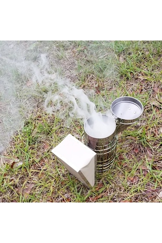 Mufunye Inox Uçlu Arı Kovan Duman Makinesi Yf2056 - 28.5cm Boyut, 782g Ağırlık