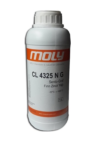 Moly Cl 4325 Ng Yüksek Sıcaklığa Dayanıklı Fırın Zincir Yağı 1 L
