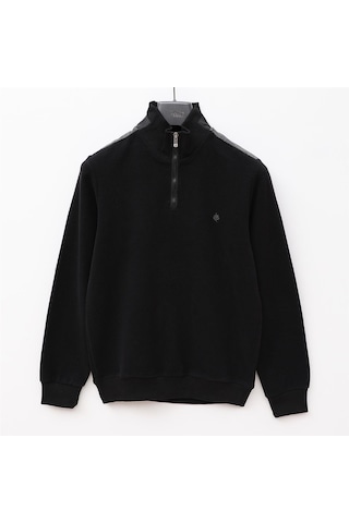 Dio Rise Erkek Uzun Kol İnce Sweatshirt - Pps-4205 - Siyah Siyah