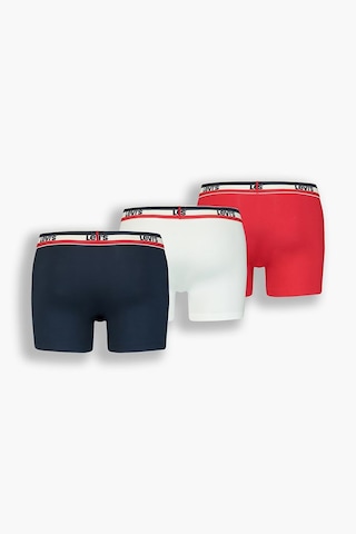 Levi's Erkek Boxer 37149-0543 Kırmızı-lacivert-beyaz Kırmızı-lacivert-beyaz