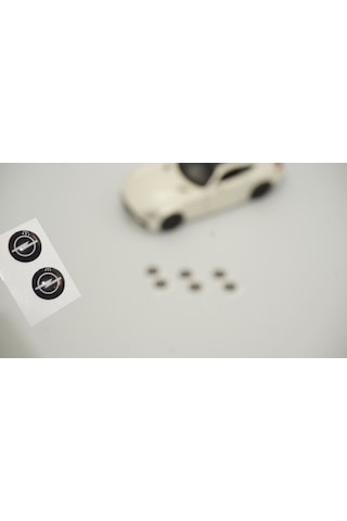 Opel Logo Jant Torpido Direksiyon 9Mm Damla Sticker Logo Seti