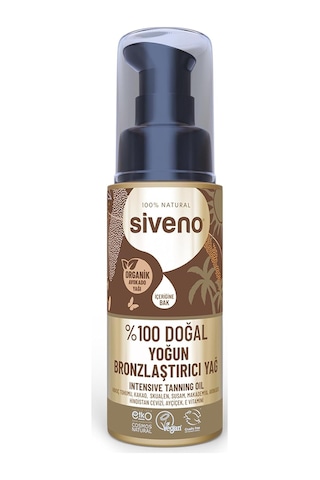 %100 Doğal Bronzlaştırıcı Yağ Organik Avokado Yağı Nemlendirici Yoğun Bronzlaştırıcı 50 Ml