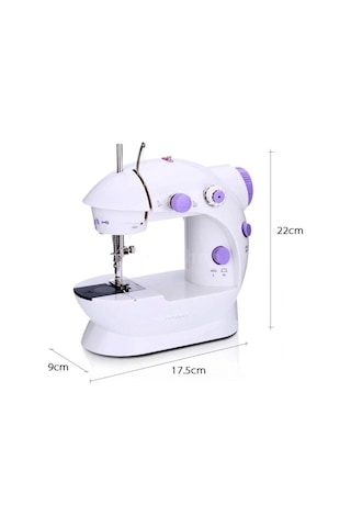 Mini Ev Dikiş Makinesi Pedallı Sewing Machine Çok Renkli