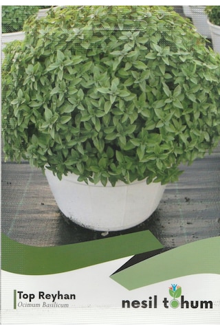 Nesil Top Fesleğen Reyhan Tohumu 100 Adet