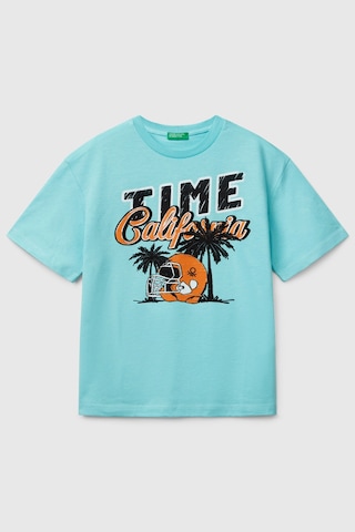 United Colors Of Benetton Erkek Çocuk T Shirt 3ı1xc10o4 Turkuaz Turkuaz