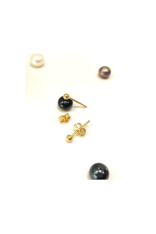 Altın Ürünler 3 MM Top Küpe