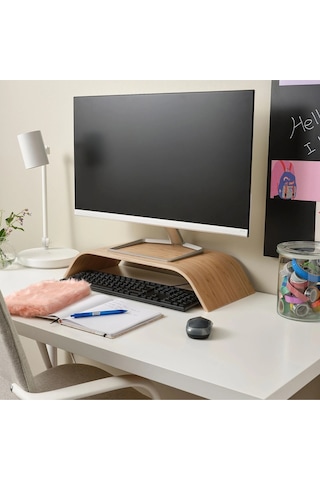 Sıgfınn Bambu Monitör Yükseltici Monitör Standı