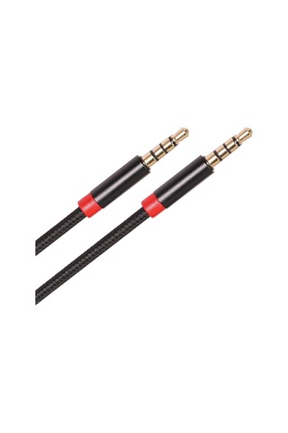 Homyl 3.5mm Erkek - Stereo Ses Aux Kablosu Pc Ipad Mp3 Telefon 1m
