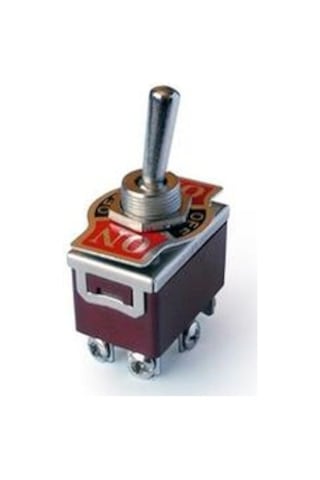 Bulutelektronik6-Ic-158 Toggle Switch 6P On-Off-On 12Mm Bulutelektronik6-Ic-158 Toggle Switch 6P On-Off-On 12Mm