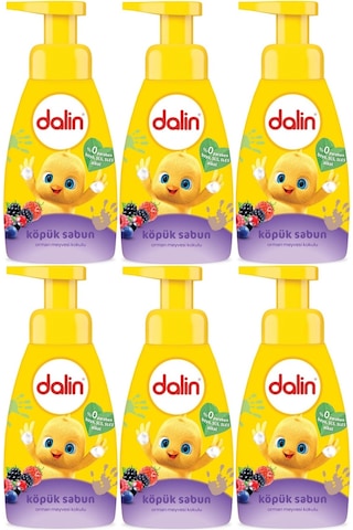 Dalin Orman Meyvesi Kokulu Köpük Sabun 200 ML x 6
