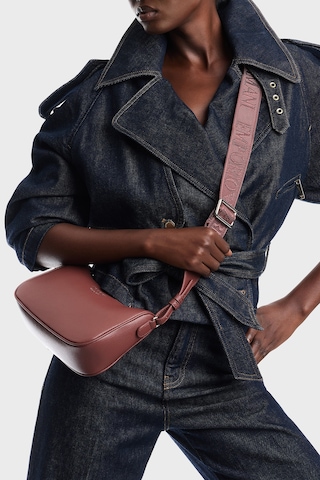 Emporio Armani Logolu Çıkarılabilir Askılı Çanta Kadın Çanta Ew000539 Af12036 M6453 Bordo