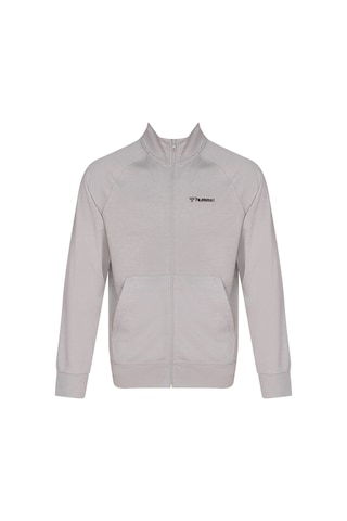 Hummel Levon Zıp Jacket Erkek Fermuarlı Hırka 921678 Gri