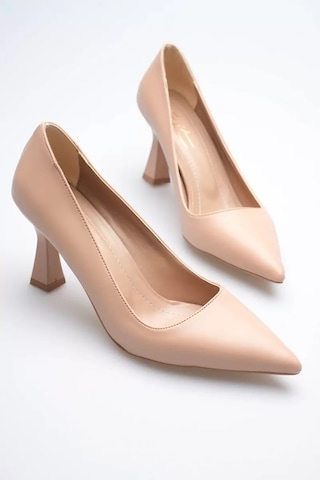 Trendella Nude Topuklu Kadın Stiletto Tr20ms02d Siyah