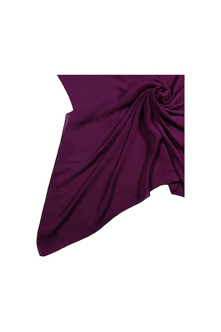 Mim Eşarp Mısırlı Eşarpları Aerobin Jazz Caz Eşarp 110x110 Cm Vişne Çürüğü