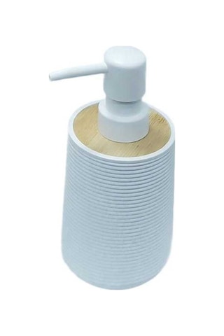 Bosphorusboutique02 Suntek Otel Çamaşır Odası Sabunluk, Beyaz, Boş Sıvı, Pratik Tasarım Beyaz