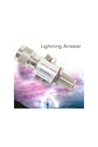 Wangxi 0-6 Ghz Koaksiyel Yıldırım Arrester N-male N-female Anten Koruma 4g 5g Wi-fi