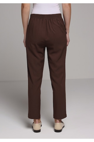 Colin's Colins Regular Fit Yüksel Bel Düz Paça Kadın Kahverengi Pantolon Cl1068239 Q1.v1 Brw Kahverengi