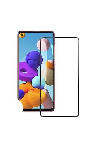 Ennar Samsung Galaxy A26 Uyumlu Tam Kaplayan Anti Statik Kırılmaz Cam Ekran Koruyucu