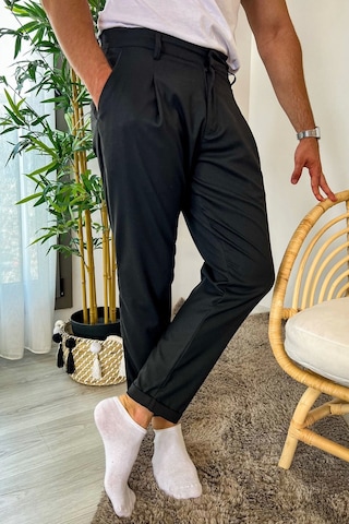 Saklımoda Chekcich Jogger Pantolon Sıyah Çok Renkli