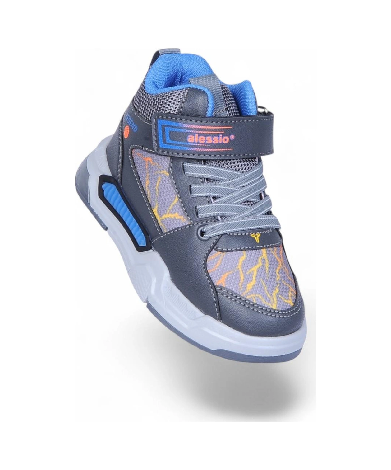 Ayakcenter 042 Alessio Füme-trc Erkek Çocuk Sneaker Ayakkabı Füme