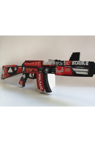 Ahşap Cs-Go Blood Sports Set3 Ak 47 Tüfek Tabanca ve ...