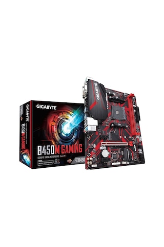 Gigabyte B450M Gaming AMD B450 3600 MHz (OC) DDR4 Soket AM4 mATX Anakart
