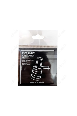 Saz Musik Shop Pyramid Bağlama Teli 0.18 Kısa Sap Takım Tel
