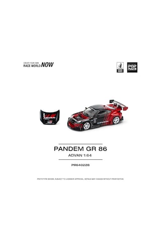 Pop Race 1/64 - Pandem Gr 86 Advan - Pr640228