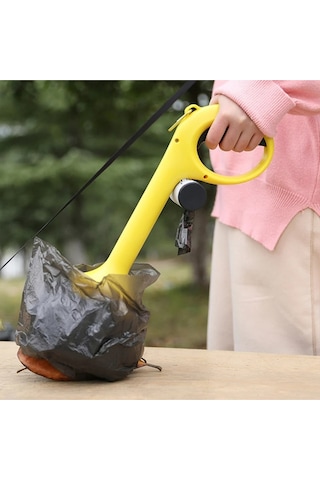 Köpek Dışkı Toplama Aparatı -kaka Toplama El Değmeden-pooper Scooper & Atık Küreği Poşet Dahil
