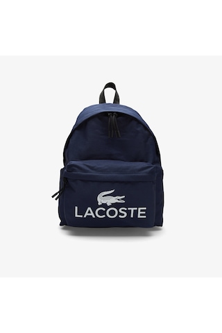 Lacoste Erkek Baskılı Sırt Çantası Lacivert