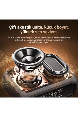Acefast K4 Go Taşınabilir Kablosuz Hoparlör - K4
