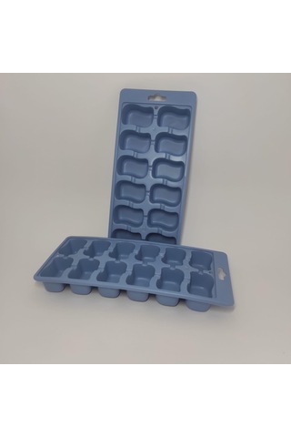 2 Adet 12 Bölmeli Su Sızdırmaz Buzluk Kokusuz Buz Kalıbı Buzluk 2