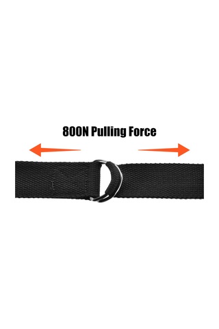 Ranyeek Yoga Seti: Yoğunluklu Mantar Yoga Bloku 24x16x8.8cm + Siyah Esneklik Kayışı 183x3.8cm - Denge Ve Esneklik İçin, Ev/ofis/uzaktan Kullanıma Uygun Çok Renkli