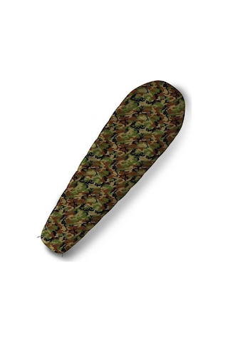 Husky Army -17 Derece Uyku Tulumu 85x220 Cm Kamuflaj Askeri Desenli Çok Renkli