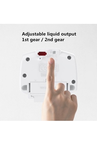 Dancemonkey Otomatik Duvara Monte Sabun Dispanseri 700ml Beyaz, Mutfak/banyo İr Pompa Beyaz