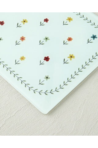 English Home Arnie Cam Kesme Tahtası 20x30 Cm Renkli