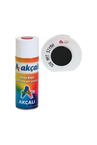 Akçalı Sprey Boya 400 Ml 526 Mat Siyah 526 - Mat Siyah Akçalı Sprey Boya 400 Ml 526 Mat Siyah 526 - Mat Siyah