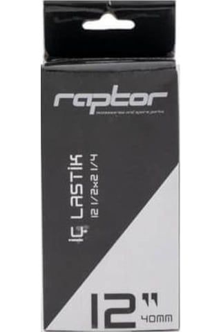 Raptor - İç Lastik - 12 1/2 X 2 1/4 Av40 - Siyah