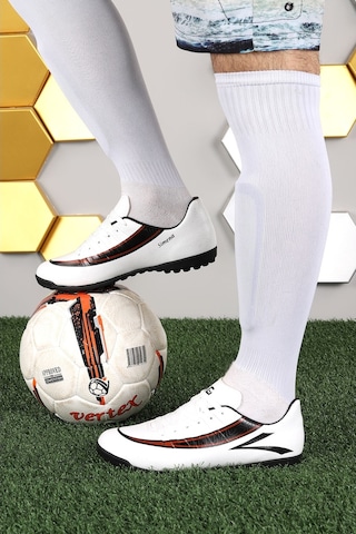 Lig Simena Beyaz Erkek Halı Saha Futbol Ayakkabısı
