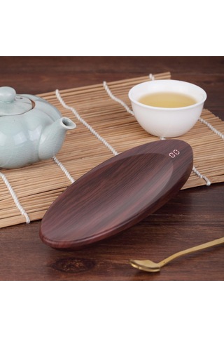 Homyl Çay Yaprağı Tartı Terazileri Çok Fonksiyonlu Ceviz