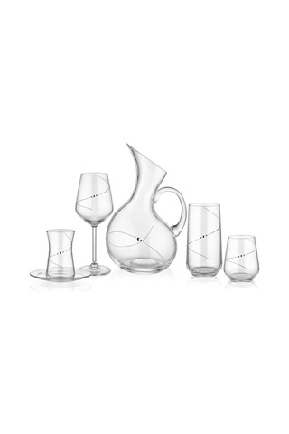Decostyle Cam Bardak Seti Elegance 61 Parça 12 Kişilik Diğer